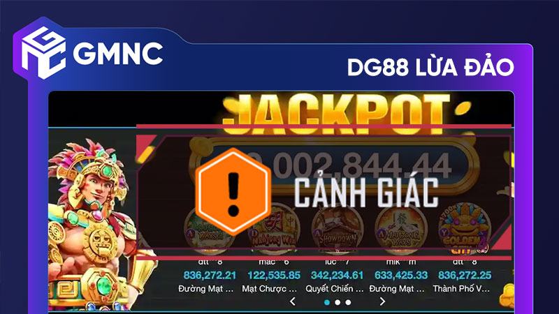 Nhà cái DG88 lừa đảo người chơi bằng chiêu nạp tiền hoàn tất