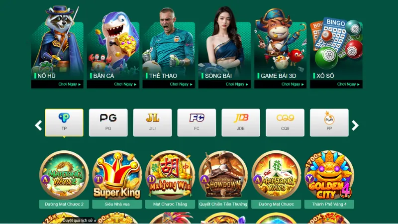 Kho trò chơi phong phú của OK365 giúp thu hút đông đảo người chơi