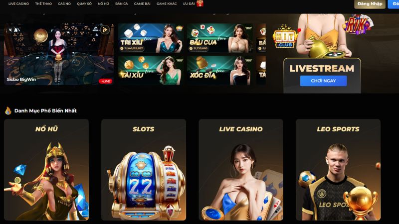 Thư viện game phong phú