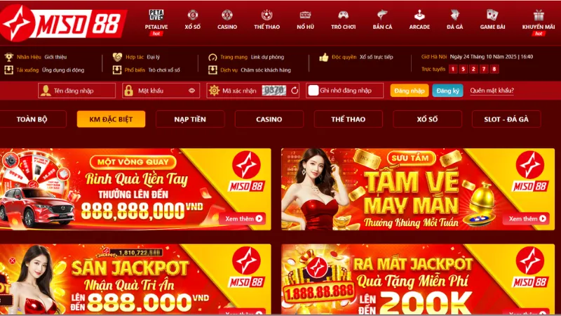 Ưu đãi hấp dẫn được nhà cái giới thiệu đến các thành viên tham gia